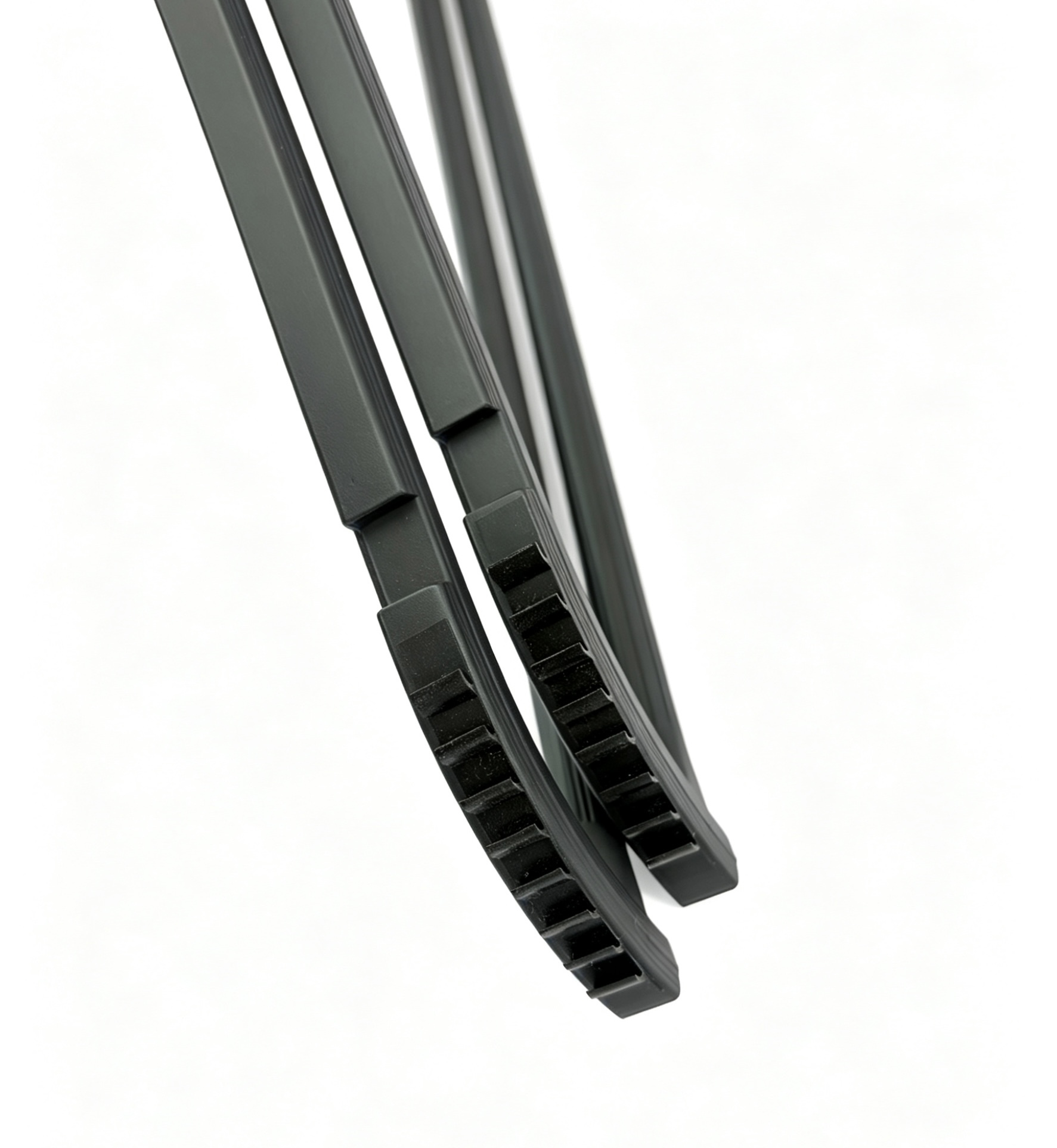 Hand-applied painted non-slip clothes hanger with pole for clothing stores featuring customizable logo