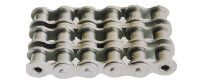 104KN Transmission Components Triplex Roller Chains Anti Corrosion For Chemical Industry