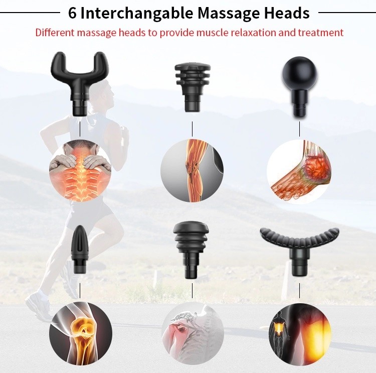 260 оружие массажа батареи лития 2400mah Massager мышцы скоростей Handheld Physion