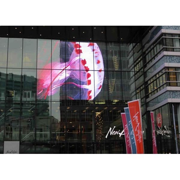Transparent Glass LED Display See Through LED Screens Full Color Video Wall for Shopping Mall