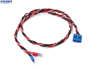 Auto Electrical Cable Assemblies With 3.81mm 2 Pin Terminal Block UL1007 18AWG Wire