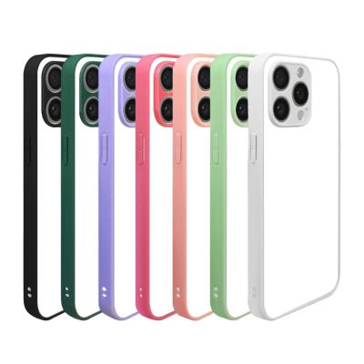 Mode style couleur revêtement de sublimation TPU silicone étui de téléphone en caoutchouc pour iPhone