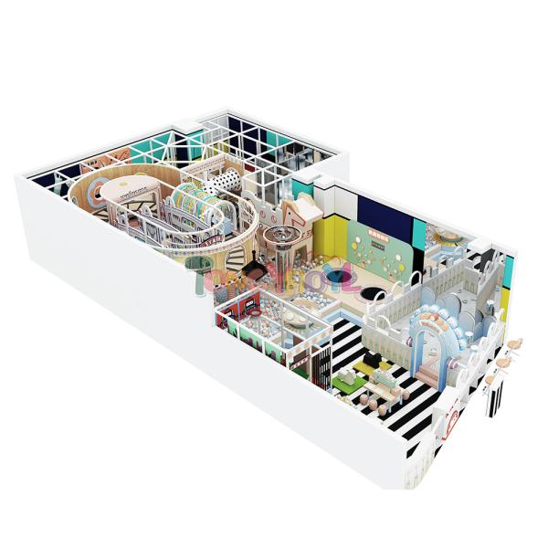 Fun Kids Play Area Indoor Playground Equipment Commercial Amusement Parks