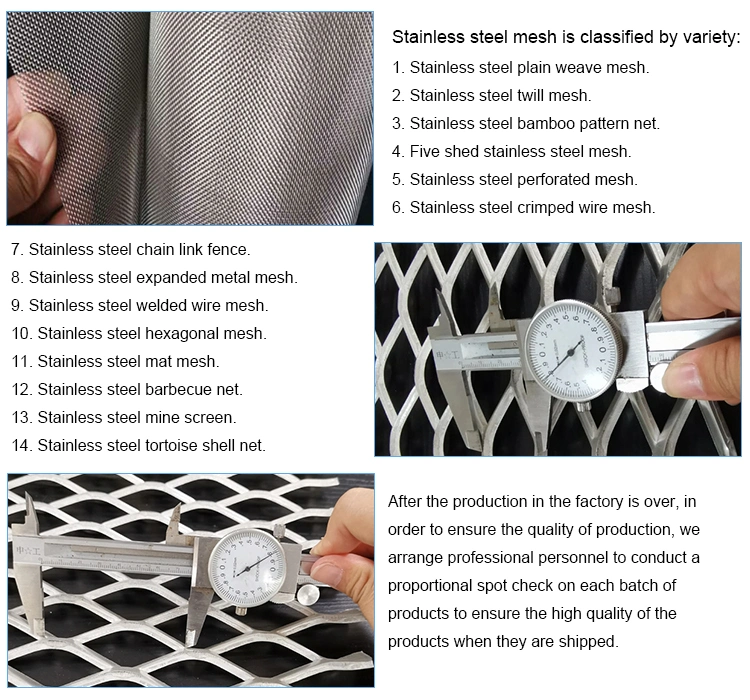 304/316 Stainless Steel Woven Wire Mesh Corrosion-Resistant And Durable
