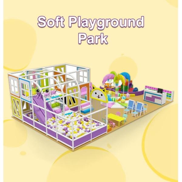 Amusement Park Soft Play Equipment Indoor Playhouse For Kids