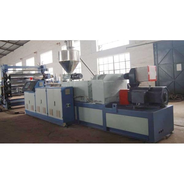 Advanced Technology Plastic Sheet Extrusion Line , PP Single Screw Extruder Machine