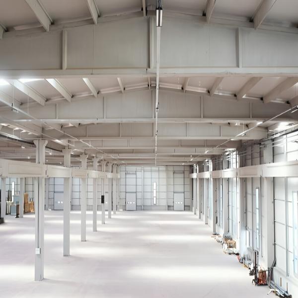 Estructuras de estructura flexible de acero y ventanas corredizas de aleación de aluminio para almacenes de estructuras de acero