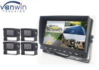 Canal 4 câmera reversa do Rearview do carro de um Hd de 9 polegadas com monitor