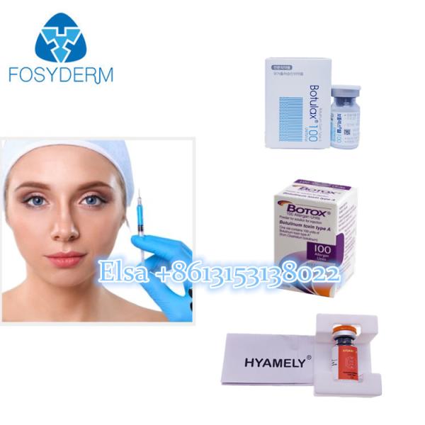 Da injeção branca Botulinum do pó de Botox da toxina de Allergan Botulax 100iu anti enrugamentos