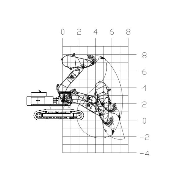2024 Factory Produce Heavy Duty Rock Arm For Sany SY500 With Excavator Ripper