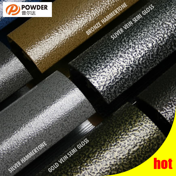 Good Color Stability Outgassing Powder Coating , Brown Sandy Powder Coating