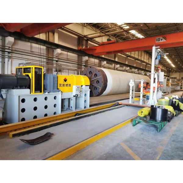 Automatic Rubber Roller Winding Machine with PLC Control System, Automatic Thickness Measurement, and Adjustable Torque Control