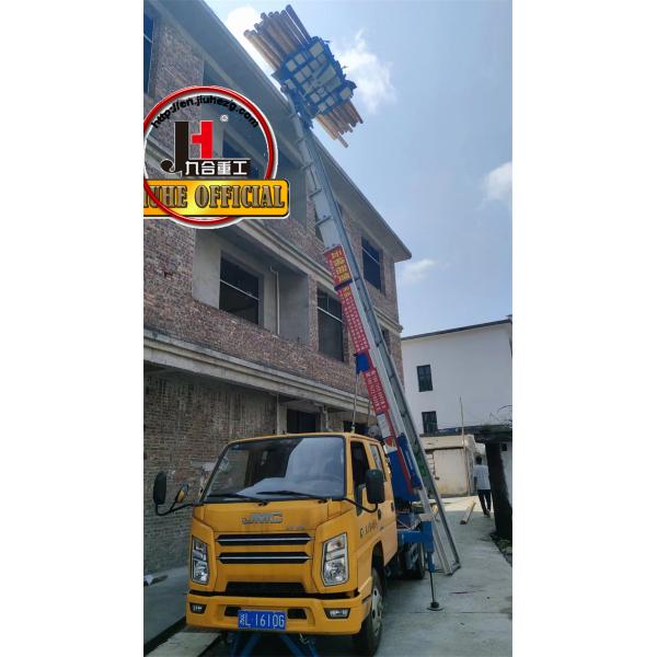 100 Ft Aerial Ladder Truck Mobile Elevator Rated Load 400kg