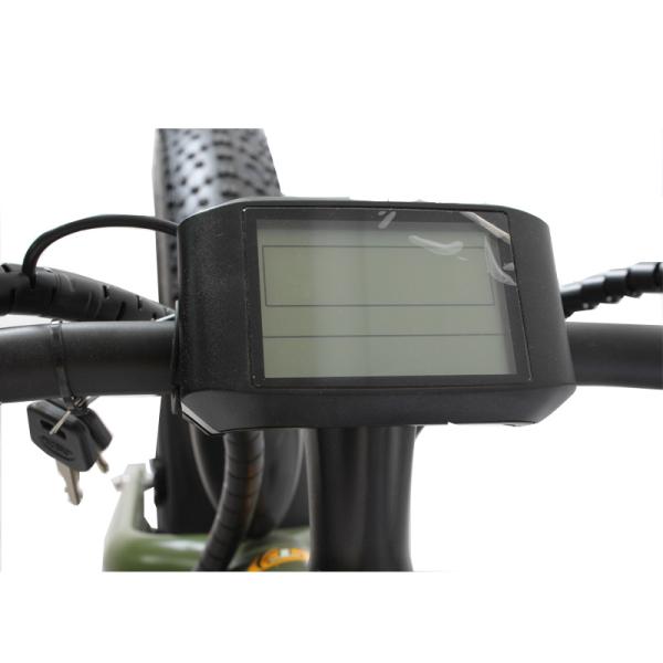 20 Inch 500w Electric Bike 8 Speed Fat Tyre Adult E Bicycle with 2 Seats and Foot Rest