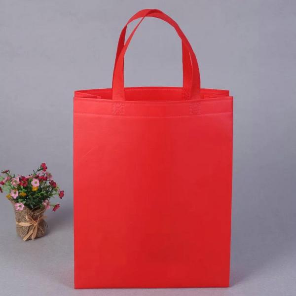 Handled Non Woven Promotional Bags , Reusable Eco Friendly Non Woven Bags