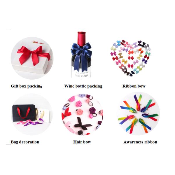 14pcs 100%Polyester Solid Grosgrain Ribbon 50mm Fabric Type Printed 2 Inch for Bulk