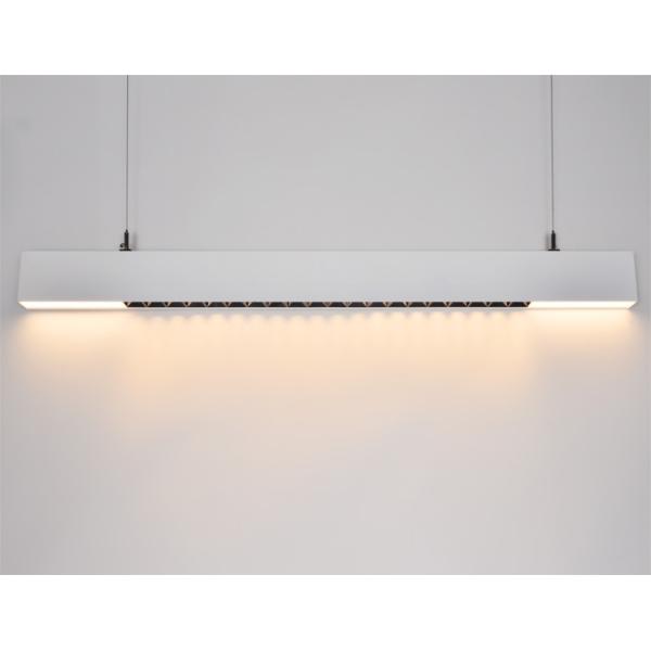 Kitchen 45 Degree Suspended LED Linear Light UGR19 100 - 277V 4000 Lumens