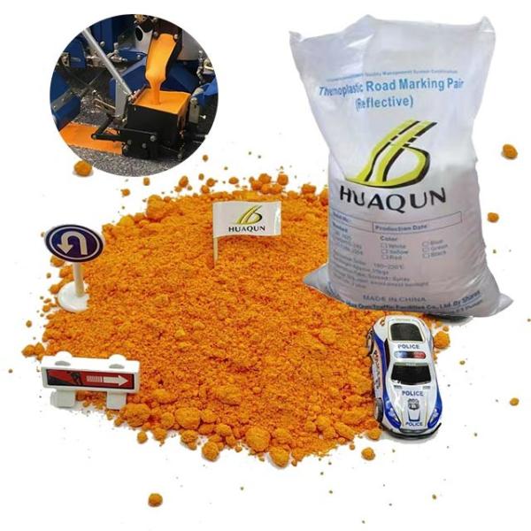 Durability and Longevity White And Yellow Thermoplastic Road Marking Paint