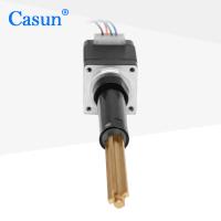 Echada helicoidal 38.1m m de la nema 11 del actuador linear del motor de pasos del tornillo del grafito para el dispensador