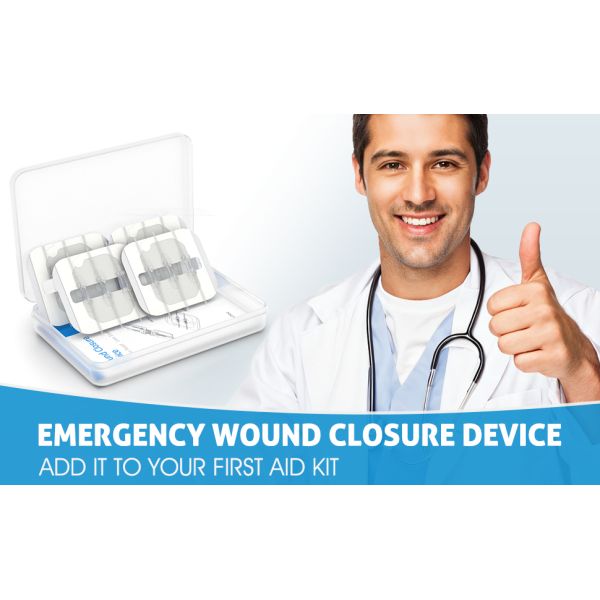 PWT1003 Flexible Fabric Bandages Wound Closure Device 4PCS