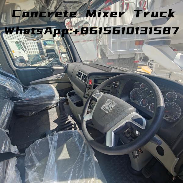 Тележка белое 10CBM 380HP 8X4 RHD конкретного смесителя HOWO SINOTRUK