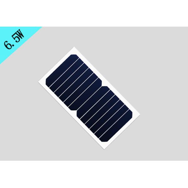 Outdoor Sunpower Solar Panels 6.5W Portable Solar Charger For Backpacking