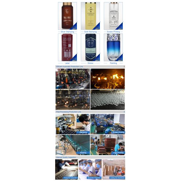 Cuadrado de cristal poner crema transparente de los tarros 50g con el casquillo y la cubierta de acrílico