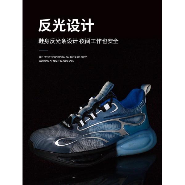 Zapatos de seguridad conformes con la norma EN 345, con estándares de seguridad S3 y entresuela de Kevlar anti-perforación para trabajo industrial