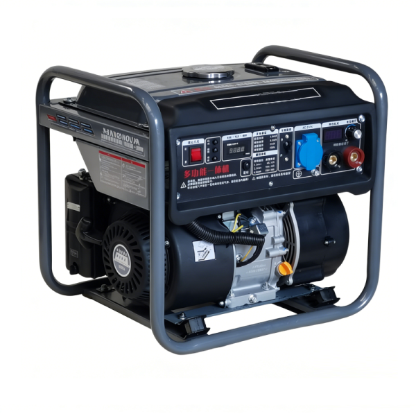 Portable 4.5kW Gasoline Welding Generator 240cc 172FB Engine 50-200A Adjustable MMA Welder 10L Fuel Tank 50Hz for Industrial Use