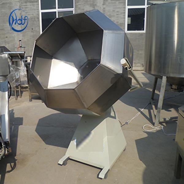CE certified with vibrating seasoner feeder batch type small potato chips seasoning machine