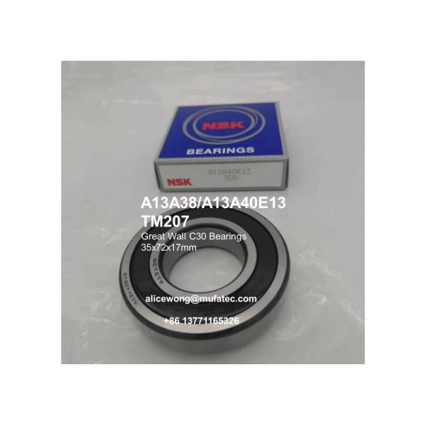 A13A38/A13A40E13 TM207 Большая стена C30 подшипники коробки передач глубокие канавы шаровые подшипники 35*72*17 мм