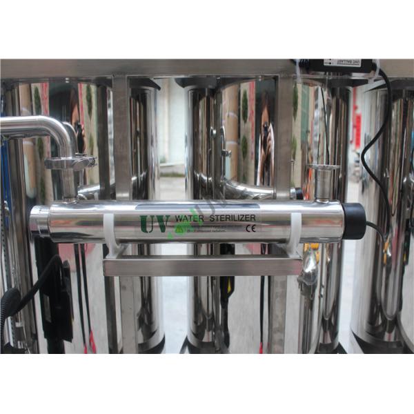 2000 Ltr RO Plant Salt Water To Pure Water Purifier , RO Mineral Water Machine