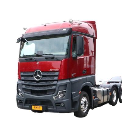 10 roues 4x2 6x4 Mercedes Ben-z Actros Cargo Trailer Tête de camion Bon état 0 km Passagers utilisés 2 chevaux 450 ch