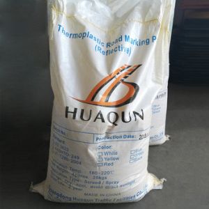 Durable Thermoplastic Road Marking Paint with Highly Reflective Glass Beads for White and Yellow Traffic Safety Solutions