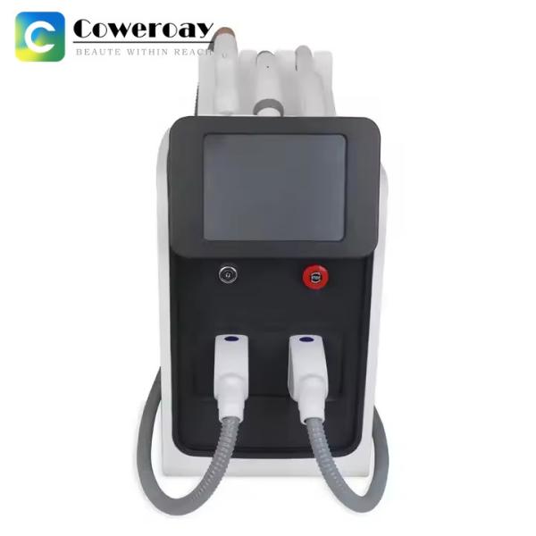 3 In 1 E-Light IPL OPT RF ND YAG Laser Tattoo Removal Machine Painless Hair Removal Machine