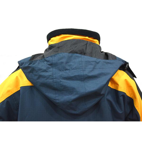 Custom Set Mens Long Work Coat , Construction Industrial Safety Clothing