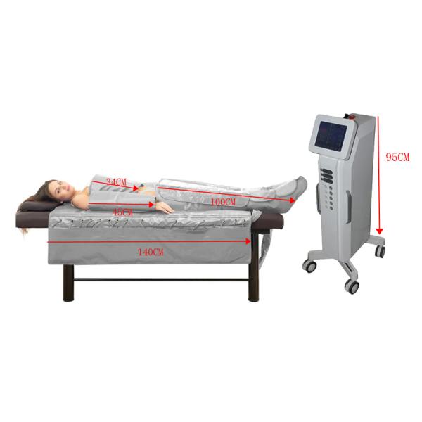Professional 3 in 1 Ems Muscle Stimulator Pressotherapy Lymphatic Drainage Machine