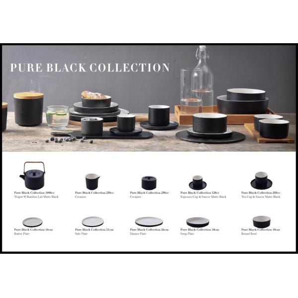 Food Contact Safe 160cc Cup 1000cc Teapot Porcelain Set