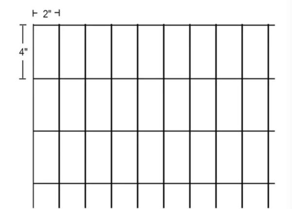 Black 14 Gauge PVC Coated Welded Wire Fence Mesh 5 ft X 100 ft Galvanized