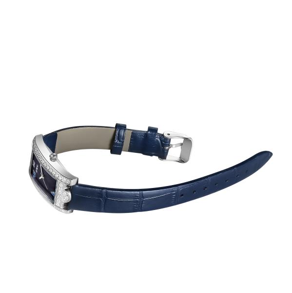 Popular Design Womens Fashion Watch Dress Jewelry With Genuine Leather Strap