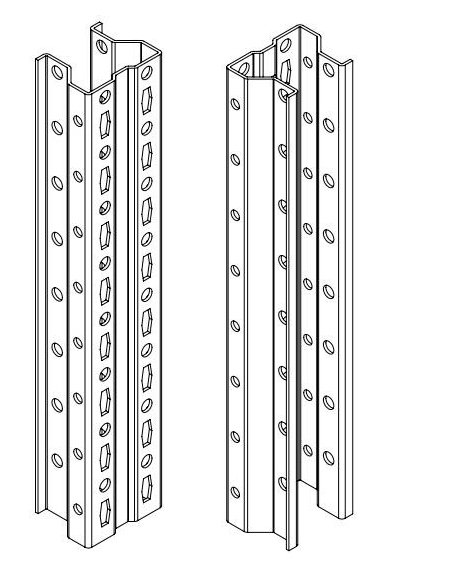 Heavy Duty Cold Rack Roll Forming Machine 380V 3000kg