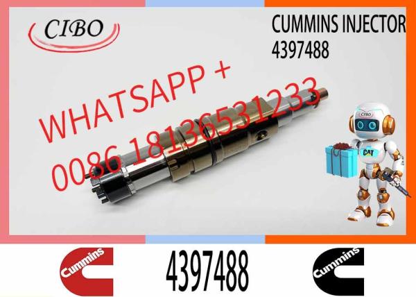 Injetor de combustível novo mais vendido 4397488 2872284 4326959 4397488 4307217 Injetor Diesel Common Rail Sistemas de motores de automóveis