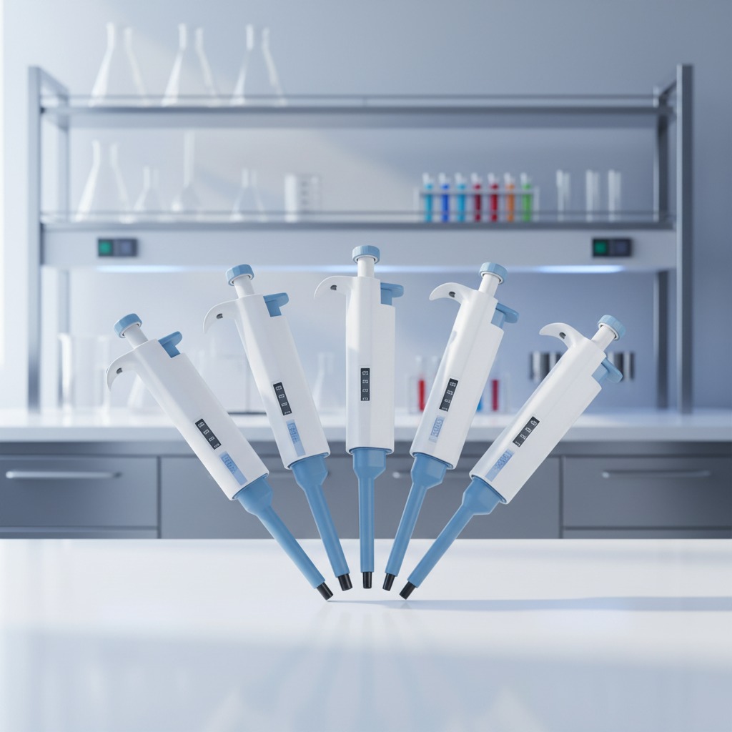 CenLee Plastic Liquid Dosing Dispenser Digital Fixed Variable Micro Pipette Adjustable Volume Autoclavable Laboratory