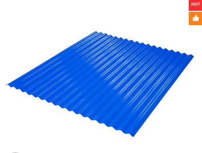 Robust PVC Ceiling Sheets Customized Coloured Corrugated Sheet Square