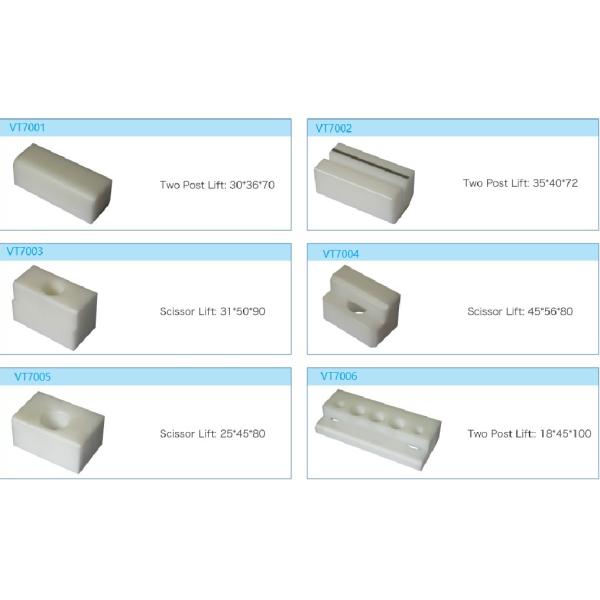 Slider Block Electrical Lock Two Post Car Lift Nylon Sliding Blocks