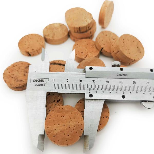 Толщина 6mm дисков пробочки Dia 26.5mm для затворов диска пробочек вина двойных