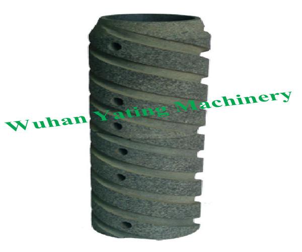 A máquina do moinho de arroz da resina poupa o alvejante de Emery Roller For Horizontal Rice