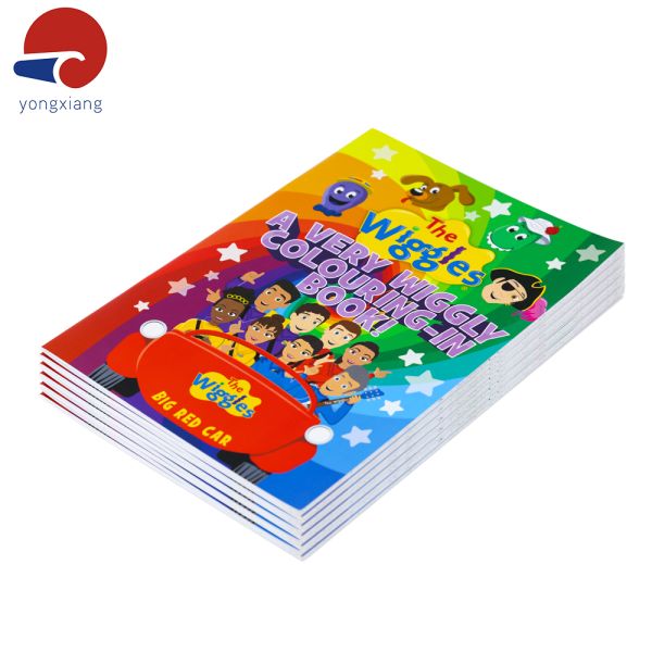 Full Color Childrens Colouring Book OEM Custom Colouring Book For Adults And Kids