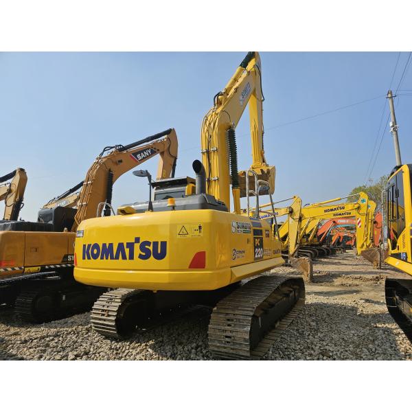 Гидравлический средний экскаватор Подержанный экскаватор Komatsu PC220