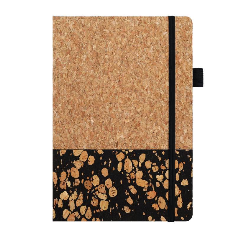 Custom Spliced Wood Cork Notebook Gift Set Bulk For Business & Study